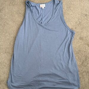 LuLaRoe Blue Tank Top